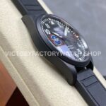 M+ Factory IWC Pilot Mark XVIII Top Gun IW324711 41mm Ceramic Rubber Strap Arabic Numerals Black Dial (9) M+ Factory IWC Pilot Mark XVIII Top Gun IW324711 41mm Ceramic Rubber Strap Arabic Numerals Black Dial