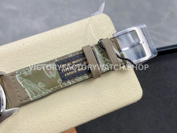 M+ Factory IWC Pilot Mark XX IW328201 40mm Steel Brown Leather Strap Arabic Numerals Black Dial (3) M+ Factory IWC Pilot Mark XX IW328201 40mm Steel Brown Leather Strap Arabic Numerals Black Dial