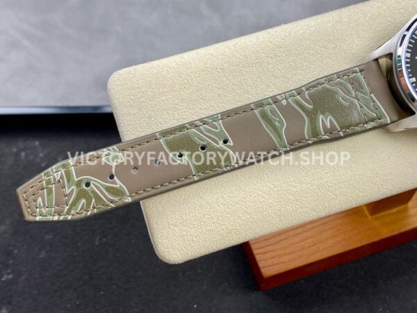 M+ Factory IWC Pilot Mark XX IW328201 40mm Steel Brown Leather Strap Arabic Numerals Black Dial (5) M+ Factory IWC Pilot Mark XX IW328201 40mm Steel Brown Leather Strap Arabic Numerals Black Dial