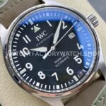 M+ Factory IWC Pilot Mark XX IW328201 40mm Steel Brown Leather Strap Arabic Numerals Black Dial (7) M+ Factory IWC Pilot Mark XX IW328201 40mm Steel Brown Leather Strap Arabic Numerals Black Dial
