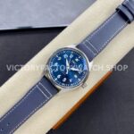 M+ Factory IWC Pilot Mark XX IW328203 40mm Steel Blue Leather Strap Arabic Numerals Blue Dial (2) M+ Factory IWC Pilot Mark XX IW328203 40mm Steel Blue Leather Strap Arabic Numerals Blue Dial