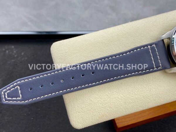 M+ Factory IWC Pilot Mark XX IW328203 40mm Steel Blue Leather Strap Arabic Numerals Blue Dial (7) M+ Factory IWC Pilot Mark XX IW328203 40mm Steel Blue Leather Strap Arabic Numerals Blue Dial