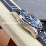 M+ Factory IWC Pilot Mark XX IW328203 40mm Steel Blue Leather Strap Arabic Numerals Blue Dial (8) M+ Factory IWC Pilot Mark XX IW328203 40mm Steel Blue Leather Strap Arabic Numerals Blue Dial