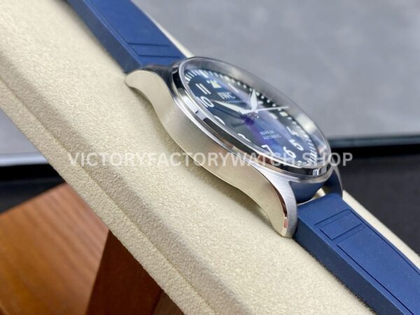 M+ Factory IWC Pilot Mark XX IW328203 40mm Steel Blue Rubber Strap Arabic Numerals Blue Dial (1) M+ Factory IWC Pilot Mark XX IW328203 40mm Steel Blue Rubber Strap Arabic Numerals Blue Dial