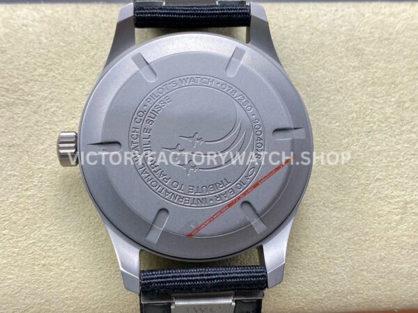 M+ Factory IWC Pilot Mark XX Patrouille Suisse IW328209 40mm Titanium Self-Detachable Strap Grey Dial (2) M+ Factory IWC Pilot Mark XX Patrouille Suisse IW328209 40mm Titanium Self-Detachable Strap Grey Dial