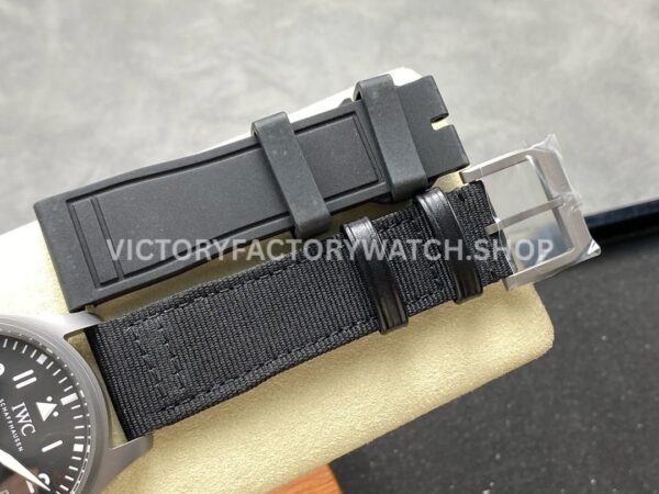 M+ Factory IWC Pilot Mark XX Patrouille Suisse IW328209 40mm Titanium Self-Detachable Strap Grey Dial (3) M+ Factory IWC Pilot Mark XX Patrouille Suisse IW328209 40mm Titanium Self-Detachable Strap Grey Dial