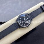 M+ Factory IWC Pilot Top Gun IW326901 41mm Ceramic Rubber Strap Arabic Numerals Black Dial (2) M+ Factory IWC Pilot Top Gun IW326901 41mm Ceramic Rubber Strap Arabic Numerals Black Dial