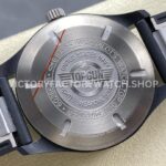 M+ Factory IWC Pilot Top Gun IW326901 41mm Ceramic Rubber Strap Arabic Numerals Black Dial (6) M+ Factory IWC Pilot Top Gun IW326901 41mm Ceramic Rubber Strap Arabic Numerals Black Dial