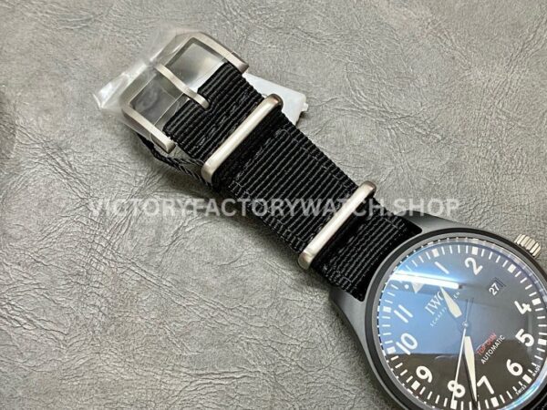 M+ Factory IWC Pilot Top Gun IW326901 41mm Ceramic Textile Strap Arabic Numerals Black Dial (1) M+ Factory IWC Big Pilot Top Gun IW329801 43mm Ceramic Textile Strap Arabic Numerals Black Dial