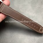 MKS Factory IWC Pilot Mark XVIII IW327010 40mm Steel Brown Leather Strap Arabic Numerals Blue Dial (6) MKS Factory IWC Pilot Mark XVIII IW327010 40mm Steel Brown Leather Strap Arabic Numerals Blue Dial