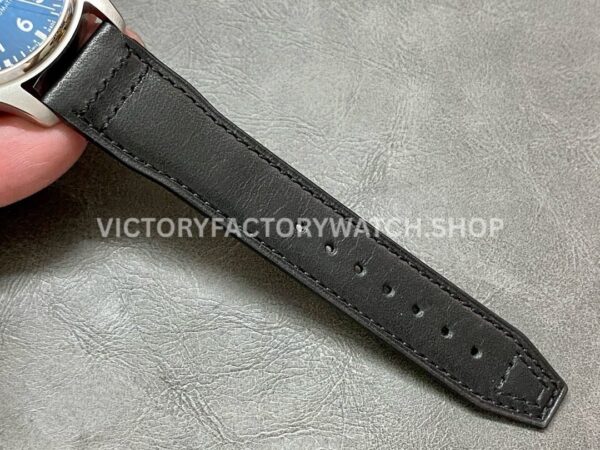 MKS Factory IWC Pilot Mark XX IW328201 40mm Steel Leather Strap Arabic Numerals Black Dial (5) MKS Factory IWC Pilot Mark XX IW328201 40mm Steel Leather Strap Arabic Numerals Black Dial