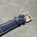 MKS Factory IWC Pilot Mark XX IW328203 40mm Steel Leather Strap Arabic Numerals Blue Dial (4) MKS Factory IWC Pilot Mark XX IW328203 40mm Steel Leather Strap Arabic Numerals Blue Dial