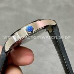 MKS Factory IWC Pilot Mark XX IW328203 40mm Steel Leather Strap Arabic Numerals Blue Dial (8) MKS Factory IWC Pilot Mark XX IW328203 40mm Steel Leather Strap Arabic Numerals Blue Dial
