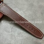 MKS Factory IWC Pilot Spitfire IW326802 39mm Bronze Leather Strap Arabic Numerals Green Dial (2) MKS Factory IWC Pilot Spitfire IW326802 39mm Bronze Leather Strap Arabic Numerals Green Dial