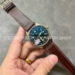 MKS Factory IWC Pilot Spitfire IW326802 39mm Bronze Leather Strap Arabic Numerals Green Dial (4) MKS Factory IWC Pilot Spitfire IW326802 39mm Bronze Leather Strap Arabic Numerals Green Dial