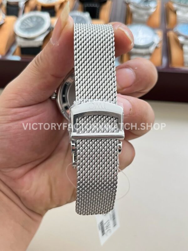 MKS Factory IWC Portofino IW356505 40mm Full Steel Roman Numerals Silver Dial (1) MKS Factory IWC Portofino IW356505 40mm Full Steel Roman Numerals Silver Dial