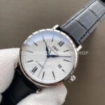 MKS Factory IWC Portofino IW356527 40mm Steel Leather Strap Roman Numerals White Dial (2) MKS Factory IWC Portofino IW356527 40mm Steel Leather Strap Roman Numerals White Dial