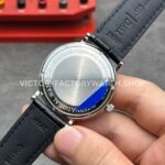 MKS Factory IWC Portofino Moon Phase IW459401 40mm Steel Leather Strap Roman Numerals Silver Dial (2) MKS Factory IWC Portofino Moon Phase IW459401 40mm Steel Leather Strap Roman Numerals Silver Dial