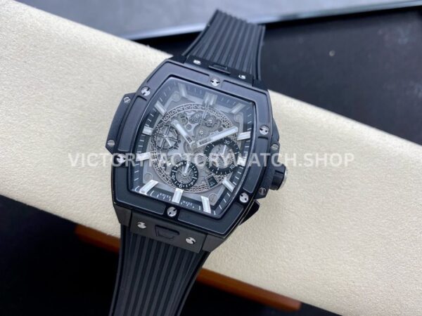 MS Factory Hublot Spirit of Big Bang 642.CI.0170.RX 42mm Ceramic Rubber Strap Skeletonized Dial (4) MS Factory Hublot Spirit of Big Bang 642.CI.0170.RX 42mm Ceramic Rubber Strap Skeletonized Dial