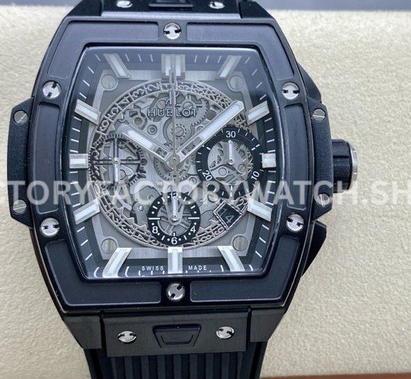 MS Factory Hublot Spirit of Big Bang 642.CI.0170.RX 42mm Ceramic Rubber Strap Skeletonized Dial (8) MS Factory Hublot Spirit of Big Bang 642.CI.0170.RX 42mm replica watch
