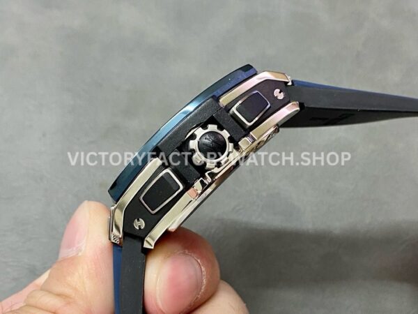 MS Factory Hublot Spirit of Big Bang 642.NL.7170.RX 42mm Titanium Blue Rubber Strap Blue Titanium Bezel Skelet ( (4) MS Factory Hublot Spirit of Big Bang 642.NL.7170.RX 42mm Titanium Blue Rubber Strap Blue Titanium Bezel Skeletonized Dial