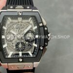 MS Factory Hublot Spirit of Big Bang 642.NM.0170.RX 42mm Titanium Rubber Strap Ceramic Bezel Skeletonized Dial (4) MS Factory Hublot Spirit of Big Bang 642.NM.0170.RX 42mm replica watch