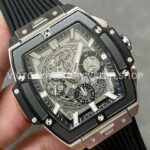 MS Factory Hublot Spirit of Big Bang 642.NM.0170.RX 42mm Titanium Rubber Strap Ceramic Bezel Skeletonized Dial (6) MS Factory Hublot Spirit of Big Bang 642.NM.0170.RX 42mm Titanium Rubber Strap Ceramic Bezel Skeletonized Dial