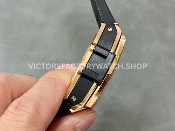 MS Factory Hublot Spirit of Big Bang 642.OX.0180.RX 42mm Rose Gold Rubber Strap Rose Gold Bezel Skeletonized Dial (1 (4) MS Factory Hublot Spirit of Big Bang 642.OX.0180.RX 42mm Rose Gold Rubber Strap Rose Gold Bezel Skeletonized Dial