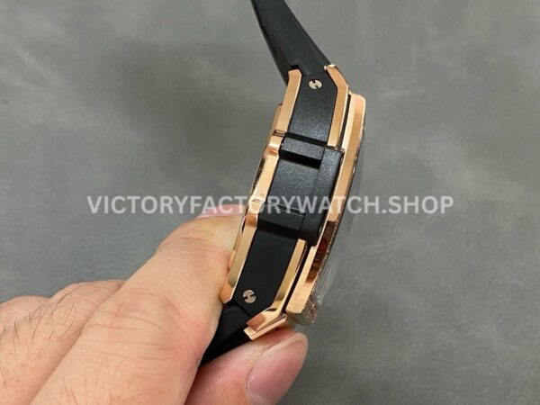 MS Factory Hublot Spirit of Big Bang 642.OX.0180.RX.1104 42mm Rose Gold Rubber Strap Diamond Bezel Skeletoniz ( (3) MS Factory Hublot Spirit of Big Bang 642.OX.0180.RX.1104 42mm Rose Gold Rubber Strap Diamond Bezel Skeletonized Dial