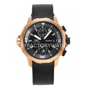 N1 Factory IWC Aquatimer Chronograph IW379503 44mm Bronze Rubber Strap Black Dial (6) N1 Factory IWC Aquatimer Chronograph IW379503 bronze black dial rubber strap