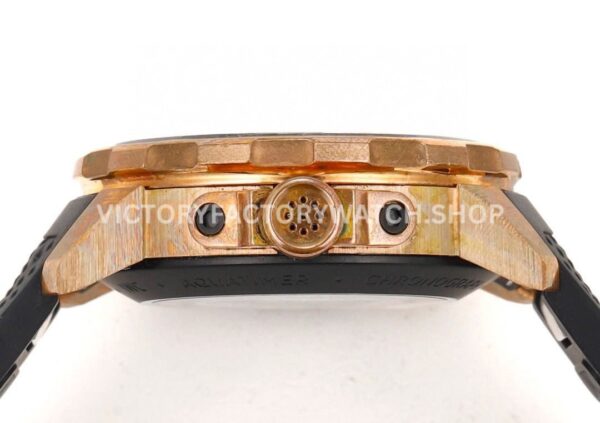 N1 Factory IWC Aquatimer Chronograph IW379503 44mm Bronze Rubber Strap Black Dial (8) N1 Factory IWC Aquatimer Chronograph IW379503 44mm Bronze Rubber Strap Black Dial