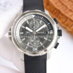N1 Factory IWC Aquatimer Chronograph IW379506 44mm Steel Rubber Strap Grey Dial (8) N1 Factory IWC Aquatimer Chronograph IW379506 44mm grey dial rubber strap