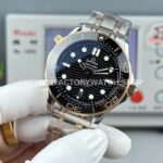 OR Factory Omega Seamaster Diver 300M 210.20.42.20.01.001 42mm Half Rose Gold Black Dial