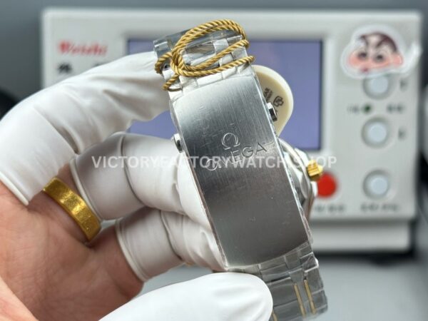 OR Factory Omega Seamaster Diver 300M 210.20.42.20.01.002 42mm Half Yellow Gold Black Dial