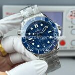 OR Factory Omega Seamaster Diver 300M 210.30.42.20.03.001 42mm Full Steel Blue Ceramic Bezel Blue Dial