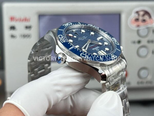 OR Factory Omega Seamaster Diver 300M 210.30.42.20.03.001 42mm Full Steel Blue Ceramic Bezel Blue Dial