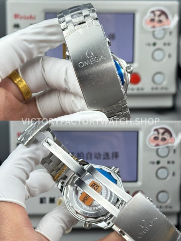 OR Factory Omega Seamaster Diver 300M 210.30.42.20.04.001 42mm Full Steel Black Ceramic Bezel White Dial