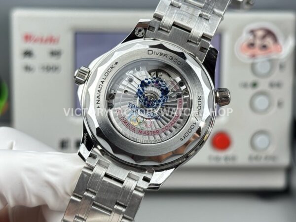 OR Factory Omega Seamaster Diver 300M 210.30.42.20.04.001 42mm Full Steel Black Ceramic Bezel White Dial