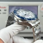 OR Factory Omega Seamaster Diver 300M 210.30.42.20.04.002 42mm Full Steel Blue Ceramic Bezel White Dial