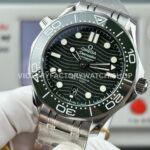 OR Factory Omega Seamaster Diver 300M 210.30.42.20.10.001 42mm Full Steel Green Dial
