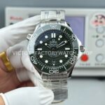 OR Factory Omega Seamaster 300M green dial steel watch