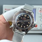 OR Factory Omega Seamaster Diver 300M 210.90.42.20.01.001 42mm Full Titanium Aluminum Bezel Black Dial