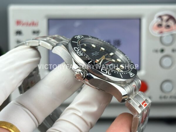 OR Factory Omega Seamaster Diver 300M James Bond  210.22.42.20.01.004 42mm Full Steel Black Dial