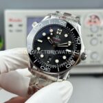 OR Factory Omega Seamaster Diver 300M James Bond  210.22.42.20.01.004 42mm Full Steel Black Dial