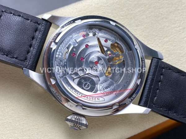 TW Factory IWC Big Pilot 46mm Leather Strap Arabic Numerals Silvery White Dial (6) TW Factory IWC Big Pilot 46mm Leather Strap Arabic Numerals Silvery White Dial