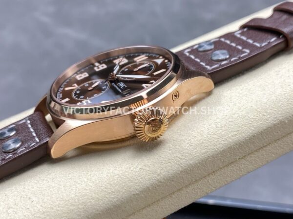TW Factory IWC Big Pilot IW515204 46mm Leather Strap Arabic Numerals Brown Dial (4) TW Factory IWC Big Pilot IW515204 46mm Leather Strap Arabic Numerals Brown Dial