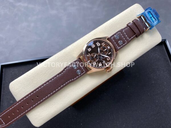 TW Factory IWC Big Pilot IW515204 46mm Leather Strap Arabic Numerals Brown Dial (5) TW Factory IWC Big Pilot IW515204 46mm Leather Strap Arabic Numerals Brown Dial