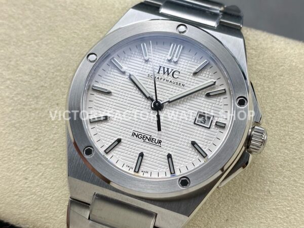TW Factory IWC Ingenieur Automatic IW328902 40mm Full Steel Silver Dial (5) TW Factory IWC Ingenieur Automatic IW328902 40mm Full Steel Silver Dial