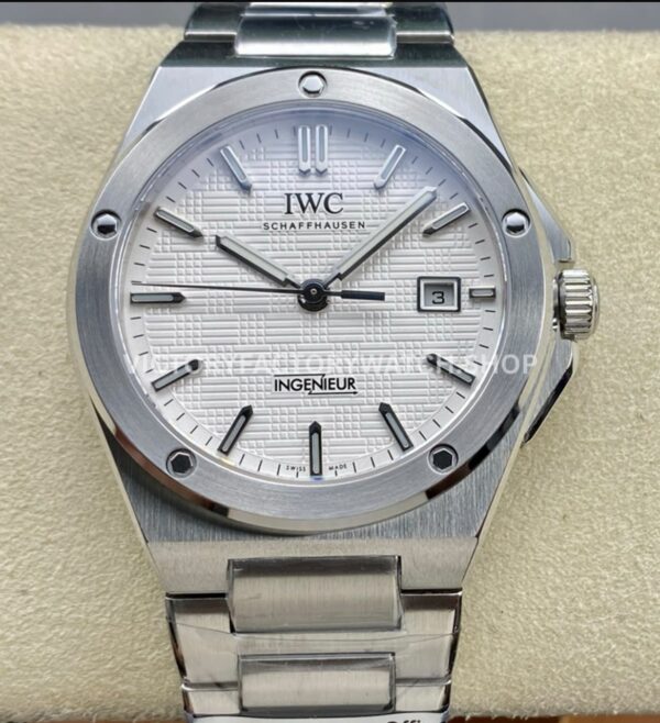 TW Factory IWC Ingenieur Automatic IW328902 40mm Full Steel Silver Dial (8) TW Factory IWC Ingenieur Automatic IW328902 silver dial full steel watch