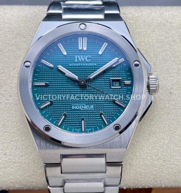 TW Factory IWC Ingenieur Automatic IW328903 40mm Full Steel Green Dial (9) TW Factory IWC Ingenieur Automatic IW328903 green dial full steel watch
